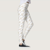 Toasted Marshmallow Stick Campfire Camp S'mores Leggings (Rechts)