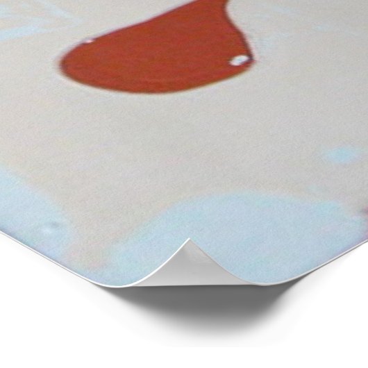 Toasted Marshmallow Tropfen Poster (Ecke)