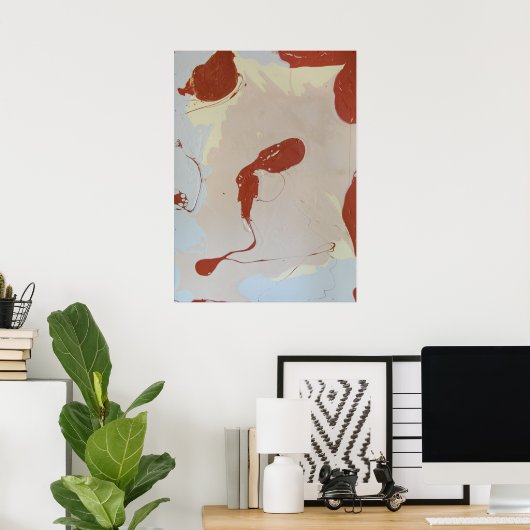 Toasted Marshmallow Tropfen Poster (Heimbüro)