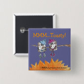 Toasted Marshmallows Button (Vorne & Hinten)
