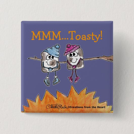 Toasted Marshmallows Button (Vorderseite)