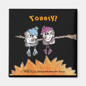 Toasted Marshmallows Magnet (Vorne)