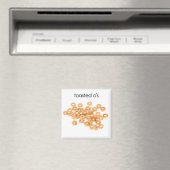 Toasted Os Kühlschrank Magnet (In Situ (Geschirrspüler))