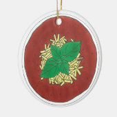 Toasted Toasted Cheese Sandwich Tomato Soup Feinsc Keramik Ornament (Links)