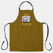 TOASTED Toaster Screwball Grafiken Schürze (Vorderseite)