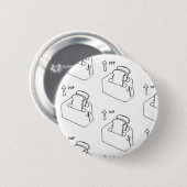 Toaster-Abzeichen Button (Vorne & Hinten)