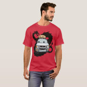 Toaster auf dem Drachen T-Shirt (Vorne ganz)