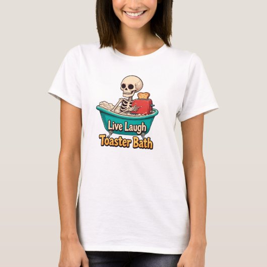 Toaster Bath, Live-Lachen T-Shirt (Vorderseite)