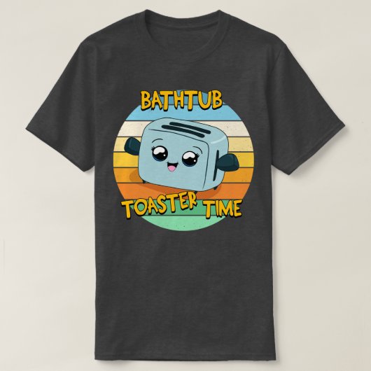 Toaster Bath T-Shirt (Design vorne)