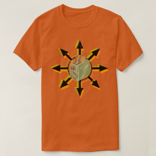Toaster Chaos T-Shirt (Design vorne)