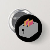Toaster-Gebäck Button (Vorne & Hinten)
