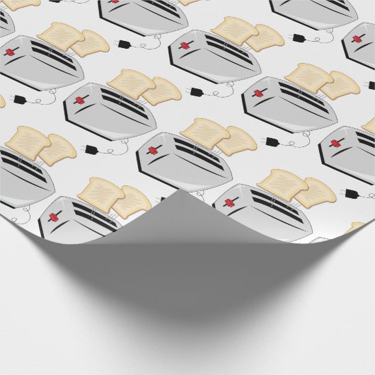 Toaster Geschenkpapier (Ecke)