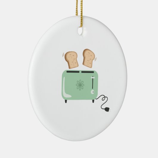 Toaster Keramik Ornament (Rechts)