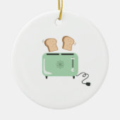 Toaster Keramik Ornament (Vorne)