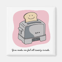 Toaster Liebe Kitchenette Magnet
