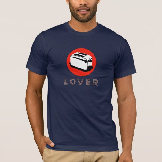 TOASTER-LIEBHABER T-Shirt (Vorderseite)