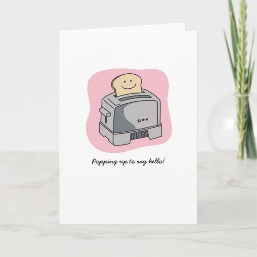 Toaster Love Greeting Card Karte (Vorderseite)