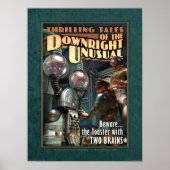 Toaster mit zwei BRAINS Poster (18x24") (Vorne)