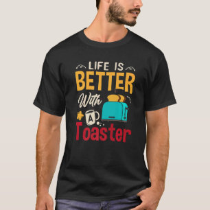 Toaster Oven Toastbrot Toast Maker Puff T-Shirt