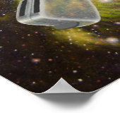 Toaster passiert den Adlernebel Poster (Ecke)