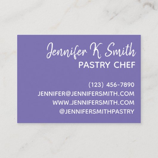 Toaster Pastries Bäckerei Bäckerei Konditorei Koch Visitenkarte (Rückseite)