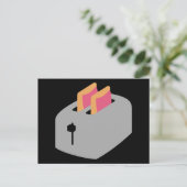 Toaster Pastries Postkarte (Stehend Vorderseite)