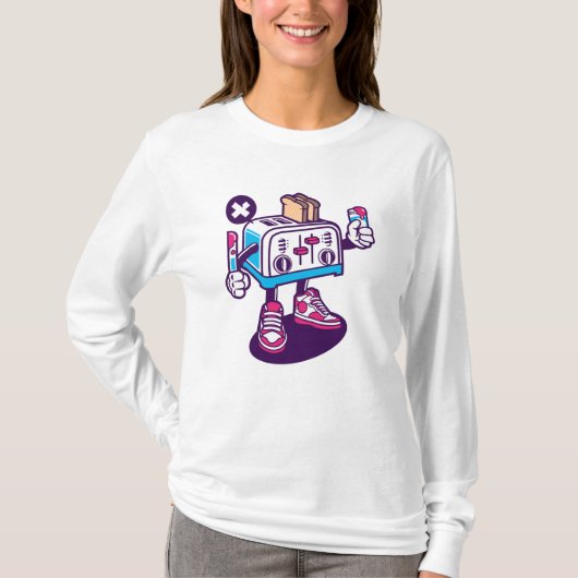 Toaster T-Shirt (Vorderseite)