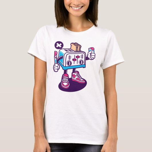 Toaster T-Shirt (Vorderseite)