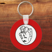Toasterhead Schlüsselanhänger (Vorderseite)