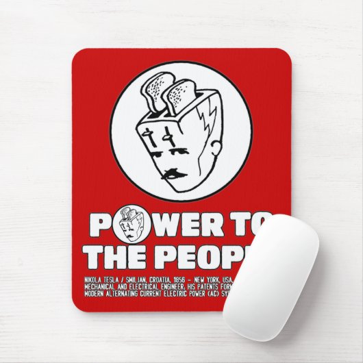 Toasterhead Tesla Power Mousepad (Mit Mouse)