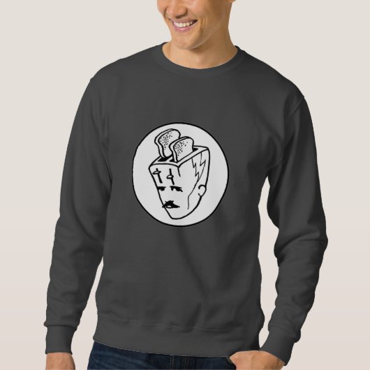 Toasterhead Tesla Sweatshirt (Vorderseite)