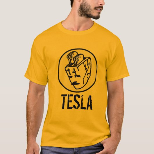 Toasterhead Tesla transparent T-Shirt (Vorderseite)