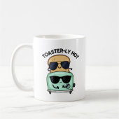 Toasterheiße Sommerferien Kaffeetasse (Links)