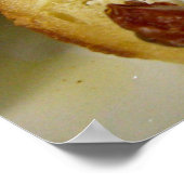 Toastgebäck mit Ziegenkäse Poster (Ecke)