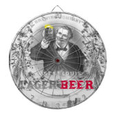 Toasting East St Louis Lager Beer Dartboard Dartscheibe (vorne)