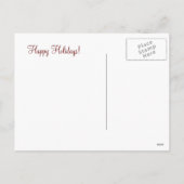 Toasting Weingläser Urlaub Postkarten (Rückseite)