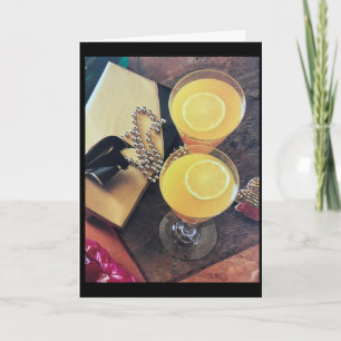 TOASTING ***YOU*** UND SENDING CHRISTMAS "CHEER" KARTE