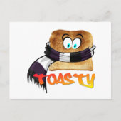 Toasty Brot Postkarte (Vorderseite)