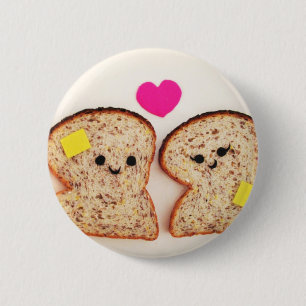 Toasty Liebe Button