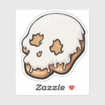 Toath Sweet Skull Doughnut