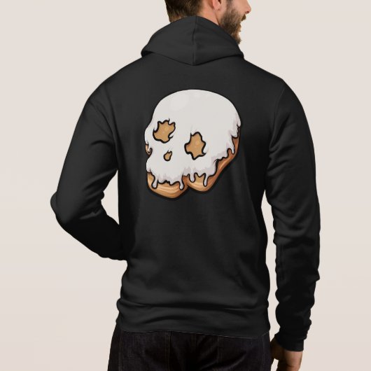 Toath Sweet Skull Doughnut Hoodie (Rückseite)