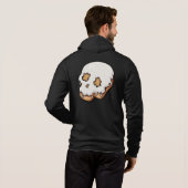 Toath Sweet Skull Doughnut Hoodie (Schwarz voll)