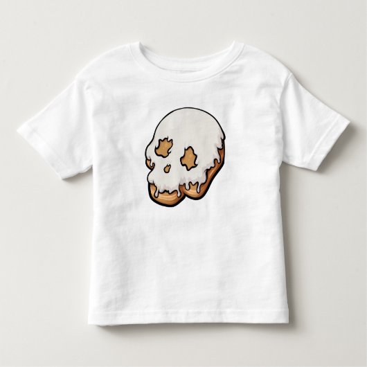 Toath Sweet Skull Doughnut Kleinkind T-shirt (Vorderseite)