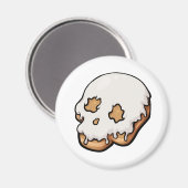 Toath Sweet Skull Doughnut Magnet (Vorderseite/Rückseite)