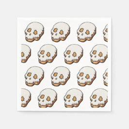 Toath Sweet Skull Doughnut Serviette