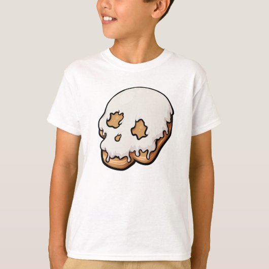 Toath Sweet Skull Doughnut T-Shirt (Vorderseite)