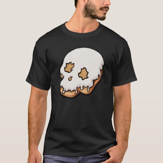 Toath Sweet Skull Doughnut T-Shirt (Vorderseite)