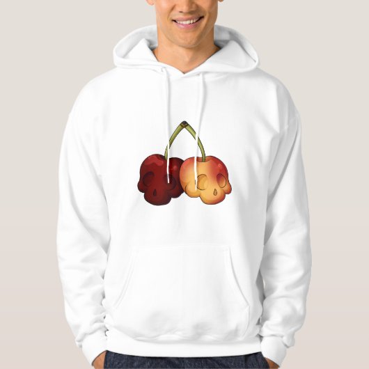 Toathly Sweet Cherry Skull Hoodie (Vorderseite)
