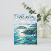 Toba Japan Postkarte (Stehend Vorderseite)