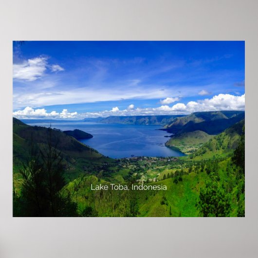 Toba-See, Sumatra, Indonesien, Poster (Vorne)